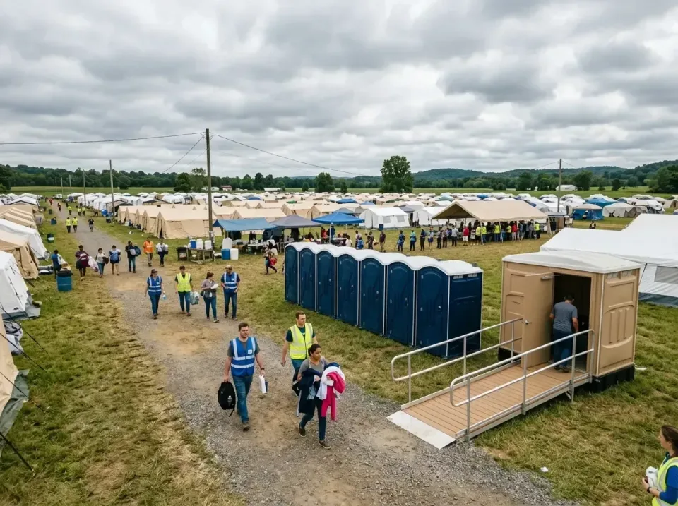 disaster-relief-camp-restrooms-010 — frequently asked questions, Dumpster & Portable Bathrooms Rental in Mason City, IA